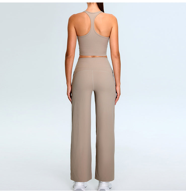 Lino Khaki Light Workout Set