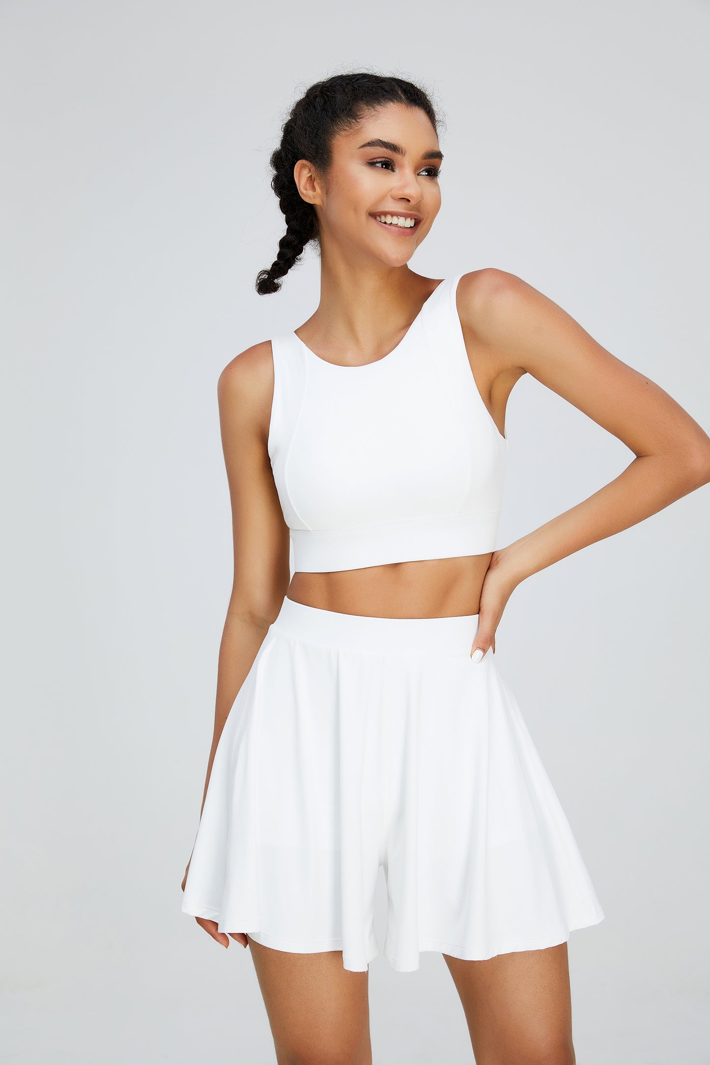 Blanc Pickle Bra Top