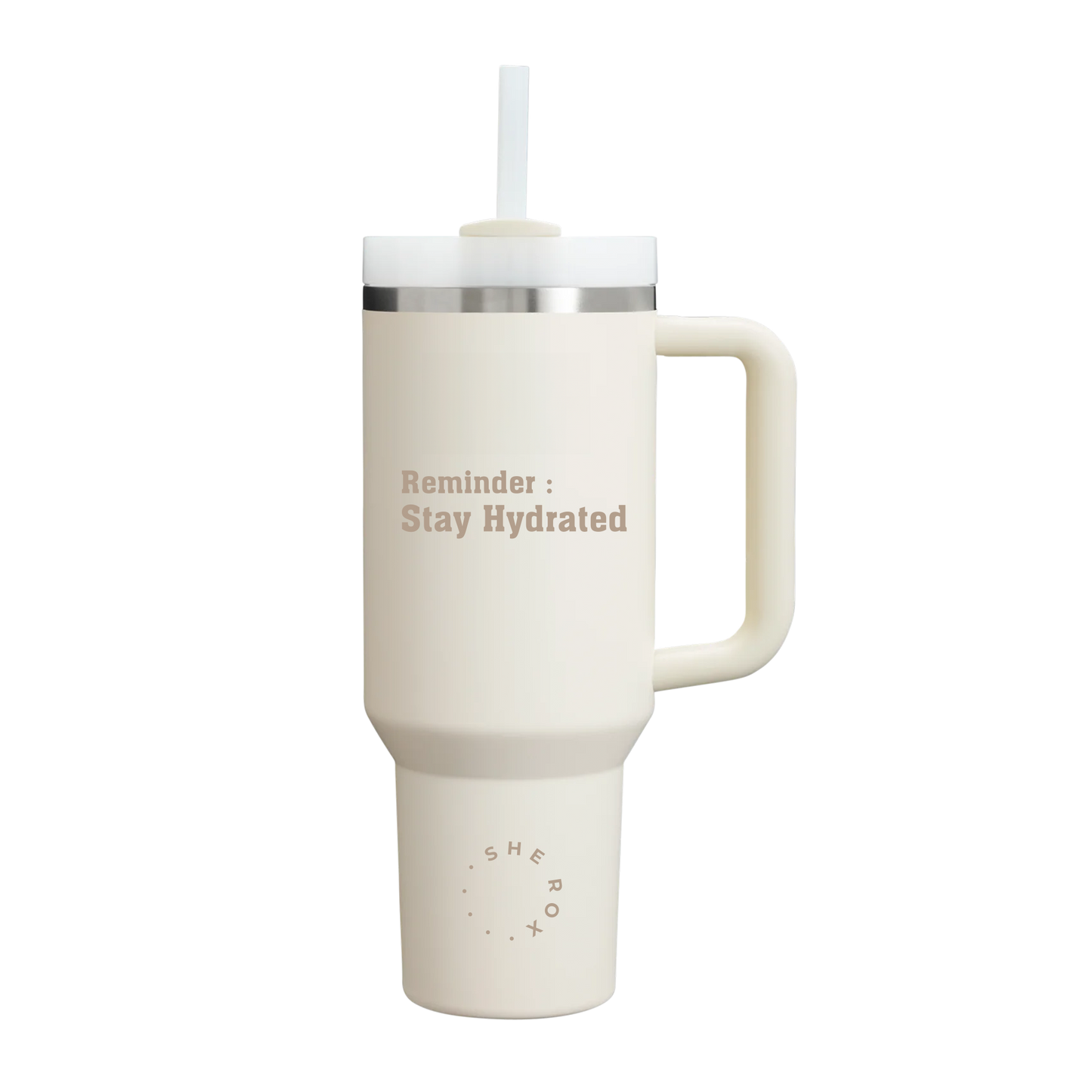 Water Sipper Bottle Off-White