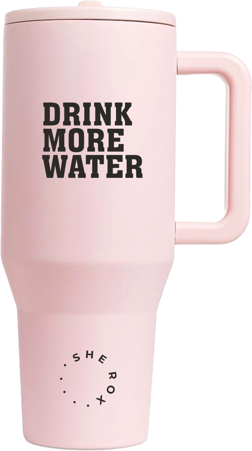 Pink Water Sipper Bottle