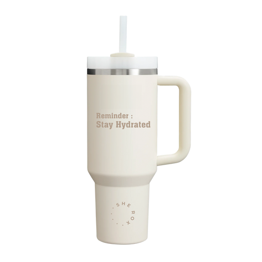 Water Sipper Bottle Off-White
